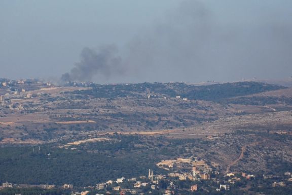 Smoke rises over a part of Lebanon, as seen from Israel's border with the country, in northern Israel, November 5, 2023.