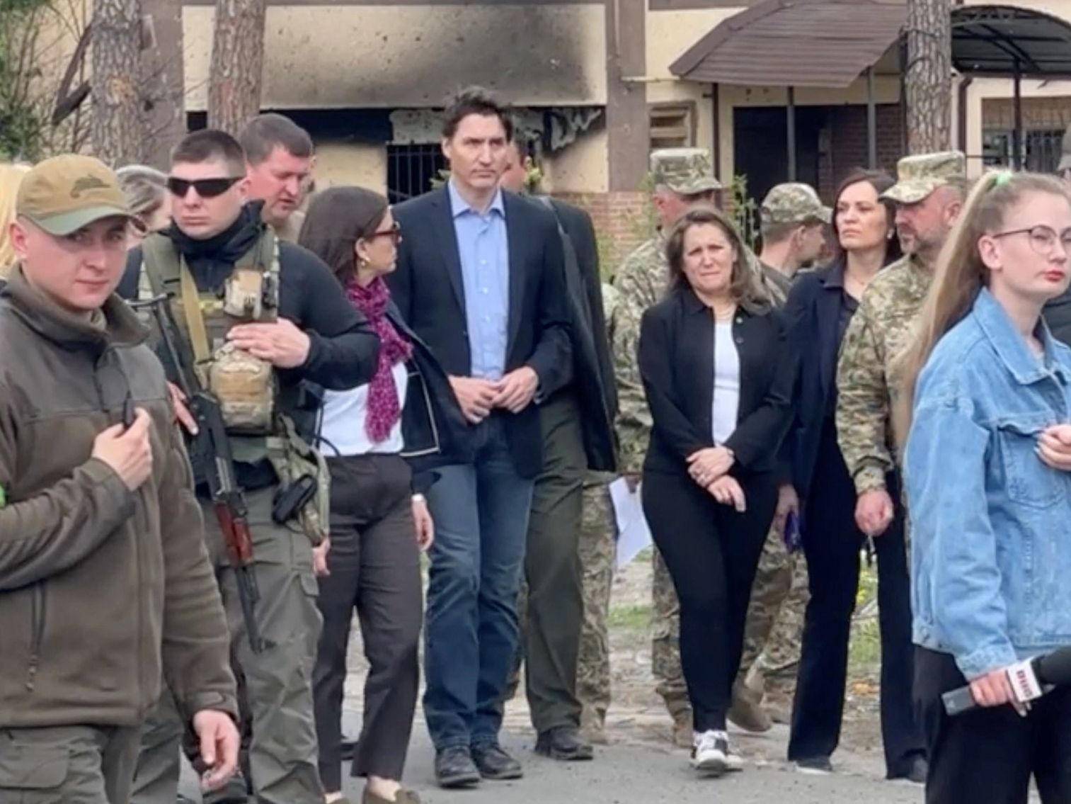 نخست‌وزیر کانادا در کی‌یف: ولادیمیر پوتین مسئول جنایات فجیع جنگی در اوکراین است