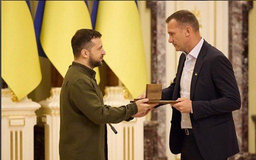 انتصاب ورزشی-سیاسی زلنسکی؛ اسطوره فوتبال اوکراین مشاور رییسجمهور شد