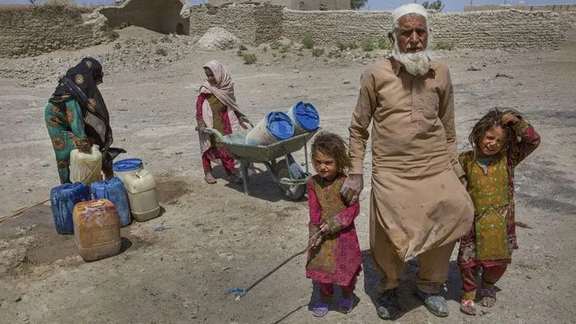 A rural area in Sistan-Baluchestan province
