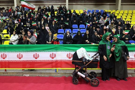 An event to encourage people to vote in the parliamentary election, Tehran, February 27, 2024