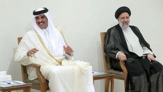Qatari Emir Meets With Khamenei, No Mention Of Nuclear Issue
