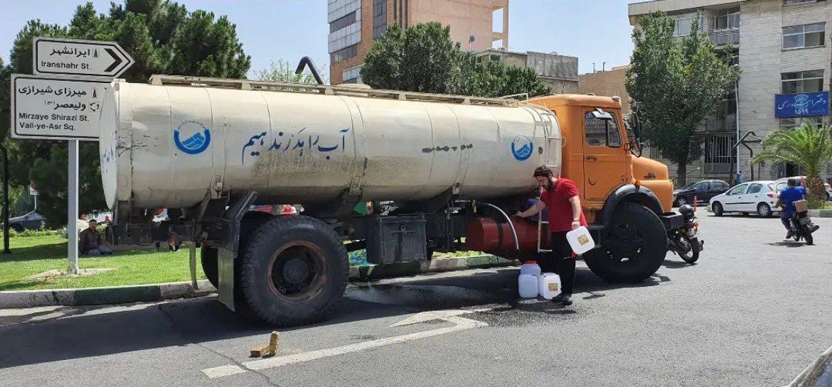 لليوم الخامس على التوالي.. استمرار انقطاع المياه في طهران 
