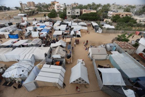 اردوگاه آوارگان فلسطینی در رفح، جنوب نوار غزه، ششم اردیبهشت