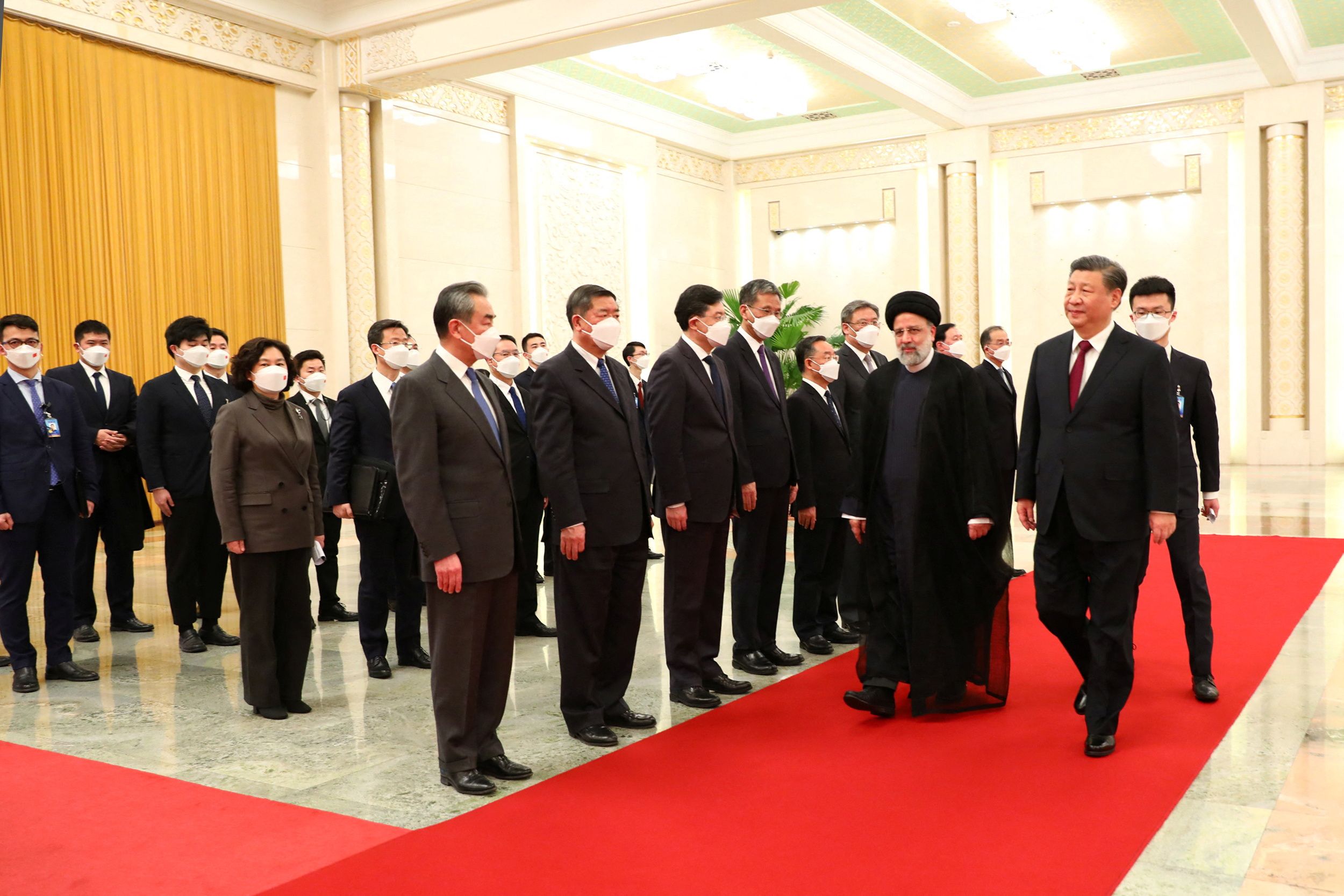 Iran Hardliners Say President's China Visit A Step Out Of Isolation
