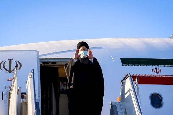 President Ebrahim Raisi departing for Moscow on Wednesday.