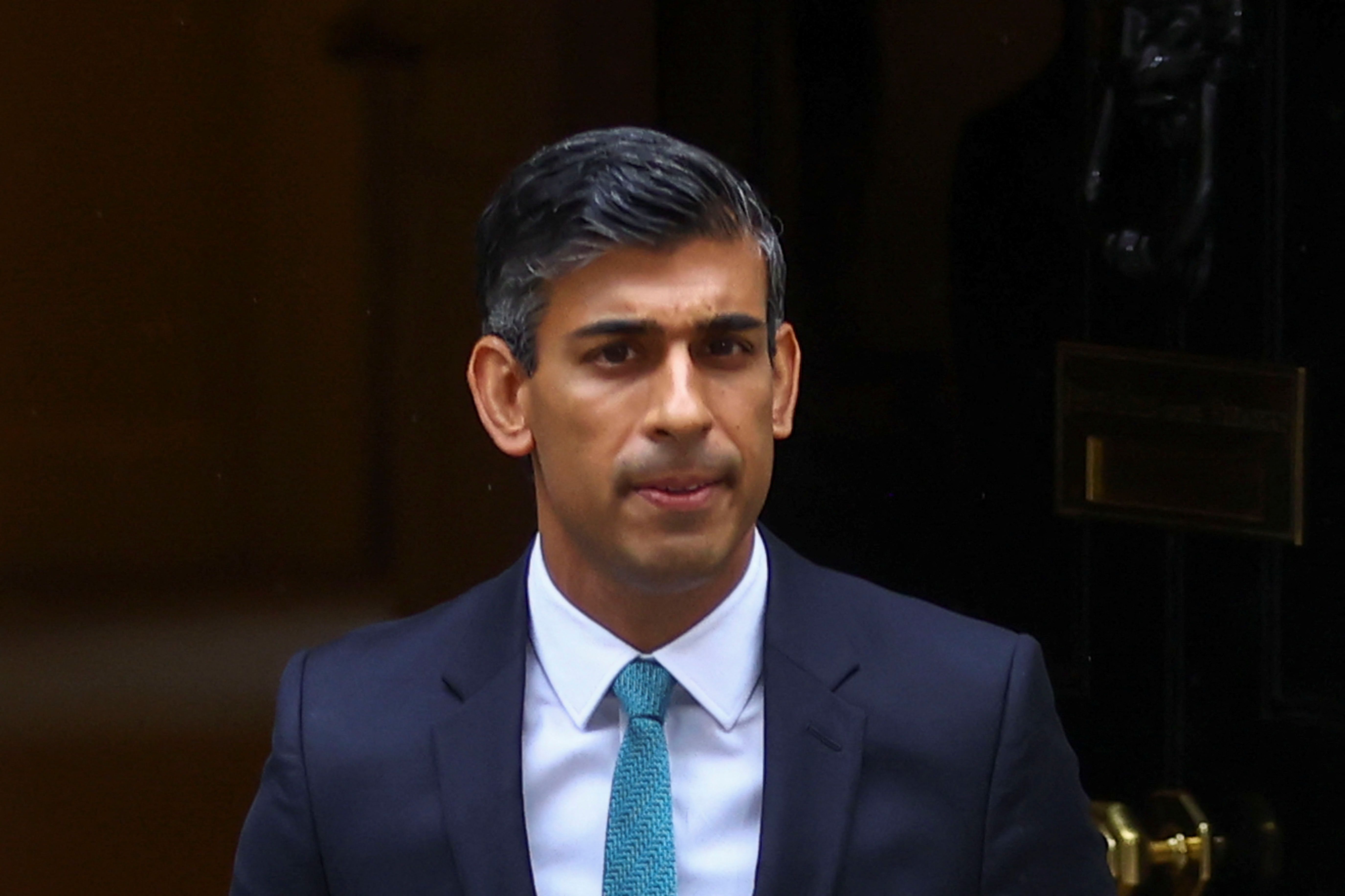 British Prime Minister Rishi Sunak 