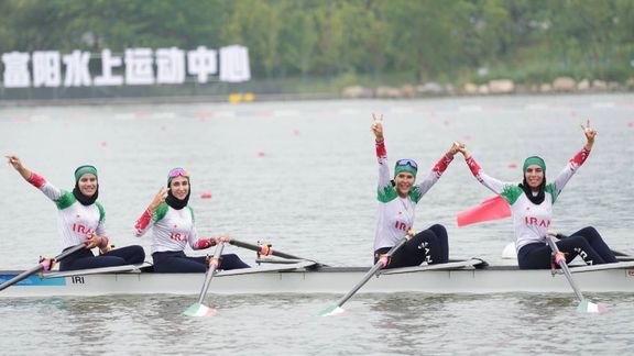 مدالآوران قایقرانی هانگژو علیه تبعیض: ورزشکاران بینتیجه و پرحاشیه برای کشور ارزشمندترند