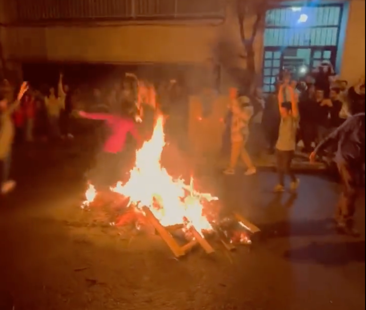 Young Iranians Turn ‘Fire Festival’ Into Large Protests