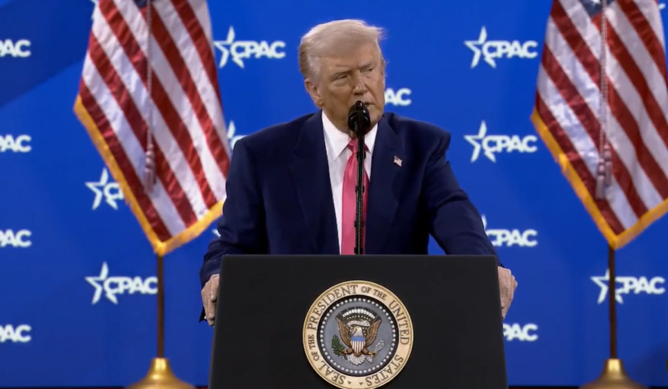 Trump rails against Biden's Iran policy in CPAC speech