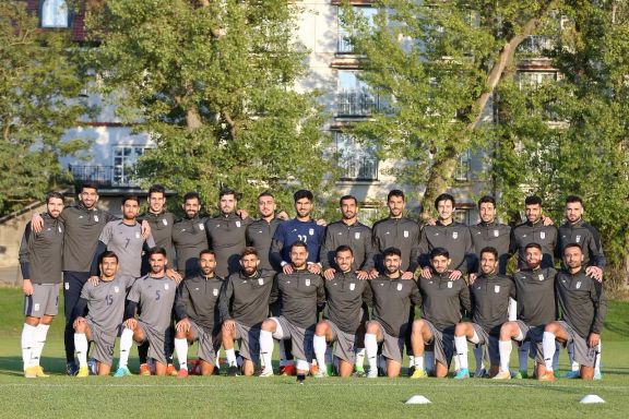 The Iranian national football squad, nicknamed Team Melli (September 2022)