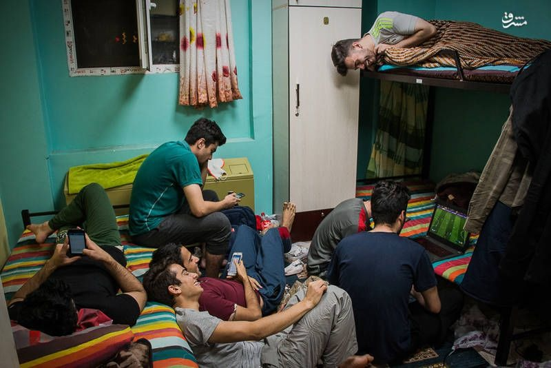 تصویری از یک خوابگاه دانشجویی