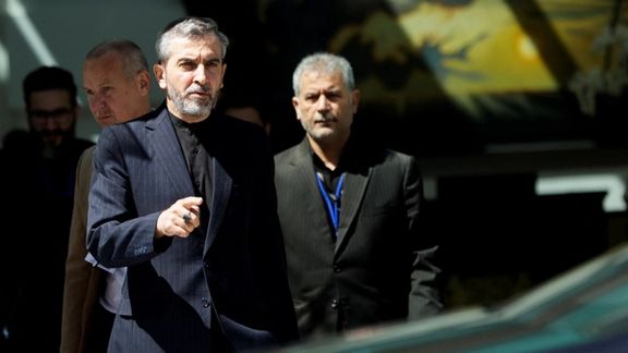 Iranian cheif nuclear negotiator Ali Bagheri-Kani in Vienna on August 4, 2022