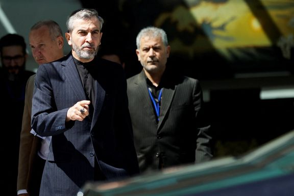 Iran's nuclear negotiator, Ali Bagheri-Kani in Vienna on August 4, 2022