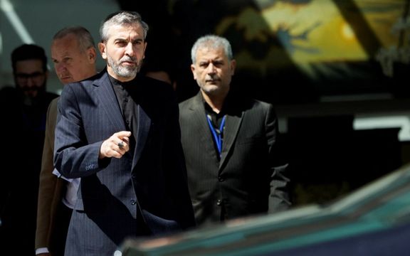 Iran's nuclear negotiator, Ali Bagheri-Kani in Vienna on August 4, 2022