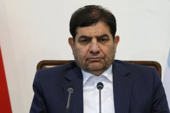 First vice president Mohammad Mokhber (undated)