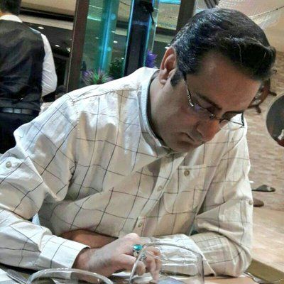 Journalist in Tehran, Davoud Heshmati. Undated