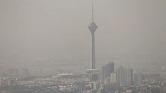در هفتمین روز فروردین ماه، شاخص آلودگی هوای تهران در شرایط ناسالم برای گروههای حساس قرار گرفت