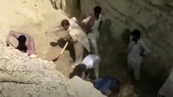 جانباختن چهار کودک یکی از روستاهای چابهار بر اثر ریزش گودال ایجاد شده در خاکبرداری