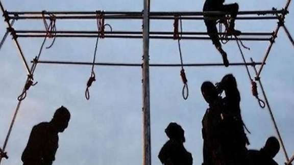 A public execution in Iran
