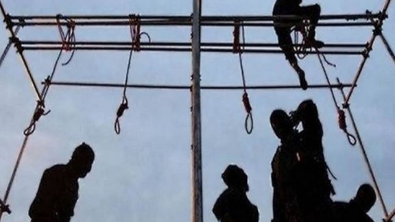 A public execution in Iran