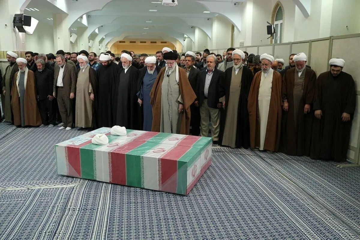 Khamenei leads funeral prayers for two senior judges killed in Tehran