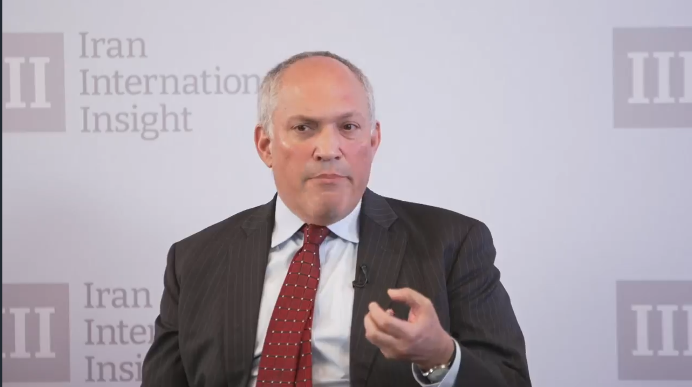 Michael Rubin of the American Enterprise Institute at Iran International town hall in Washington 