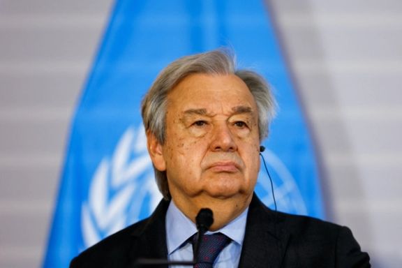 United Nations Secretary-General Antonio Guterres, Vienna, Austria May 11, 2022.