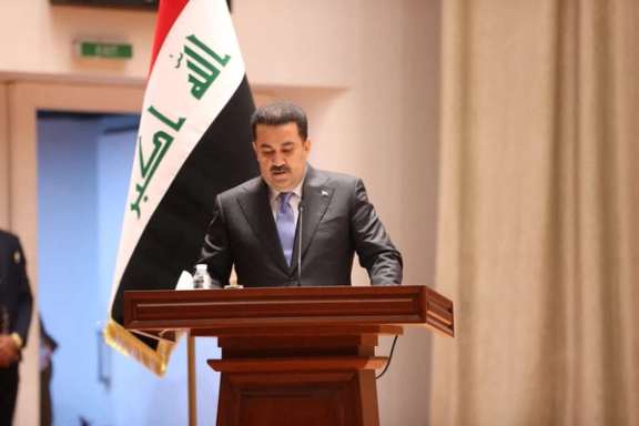 Iraqi Prime Minister-designate Mohammed Shia al-Sudani at the parliament in Baghdad, October 27, 2022
