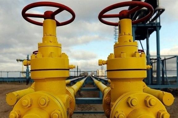 A natural gas installation in Iran