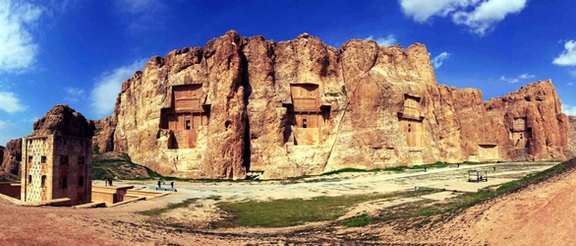 Naqsh-e Rostam in Iran's Fars Province