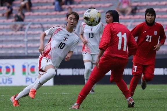 ایران ۰-۱۱ ژاپن؛ شکست سنگین تیم ملی زیر ۲۰ سال زنان به ژاپن