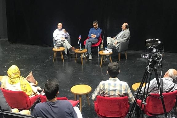 Debate between two Iranian academics in Tehran, September 2023