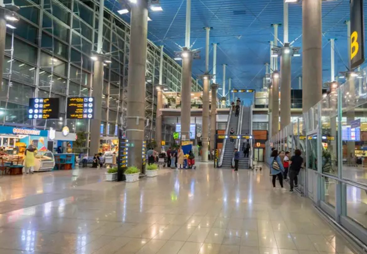Imam Khomeini International Airport in Tehran (Undated)