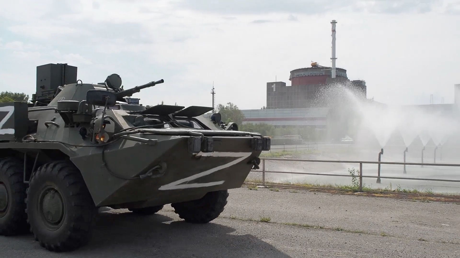 روسیه اوکراین را به حمله به نیروگاه هسته‌ای زاپوریژیا متهم کرد