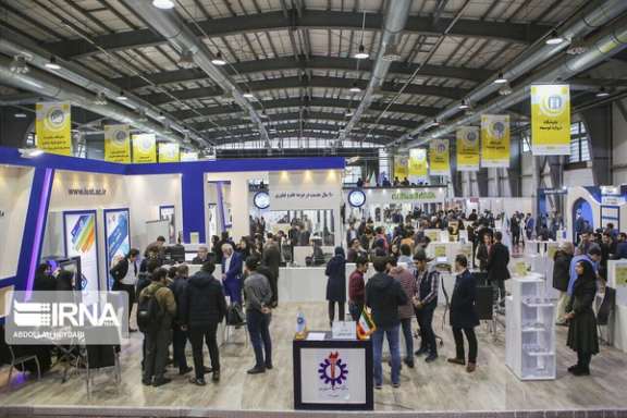 File photo of Iran's communication and information technologies expo in Tehran