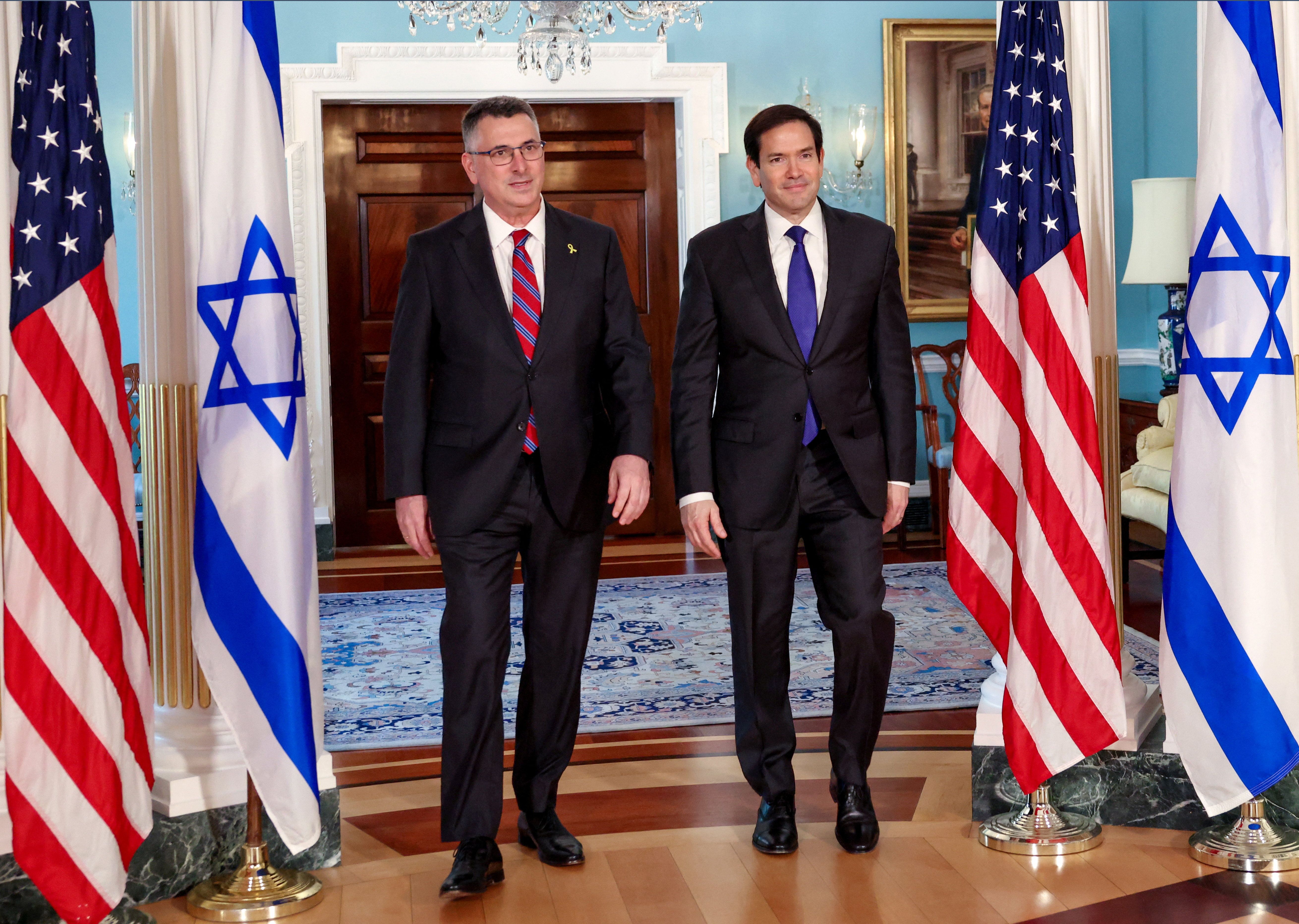 آکسیوس: وزیر خارجه آمریکا احتمالا در اسرائیل درباره الحاق کرانه باختری گفت‌وگو می‌کند