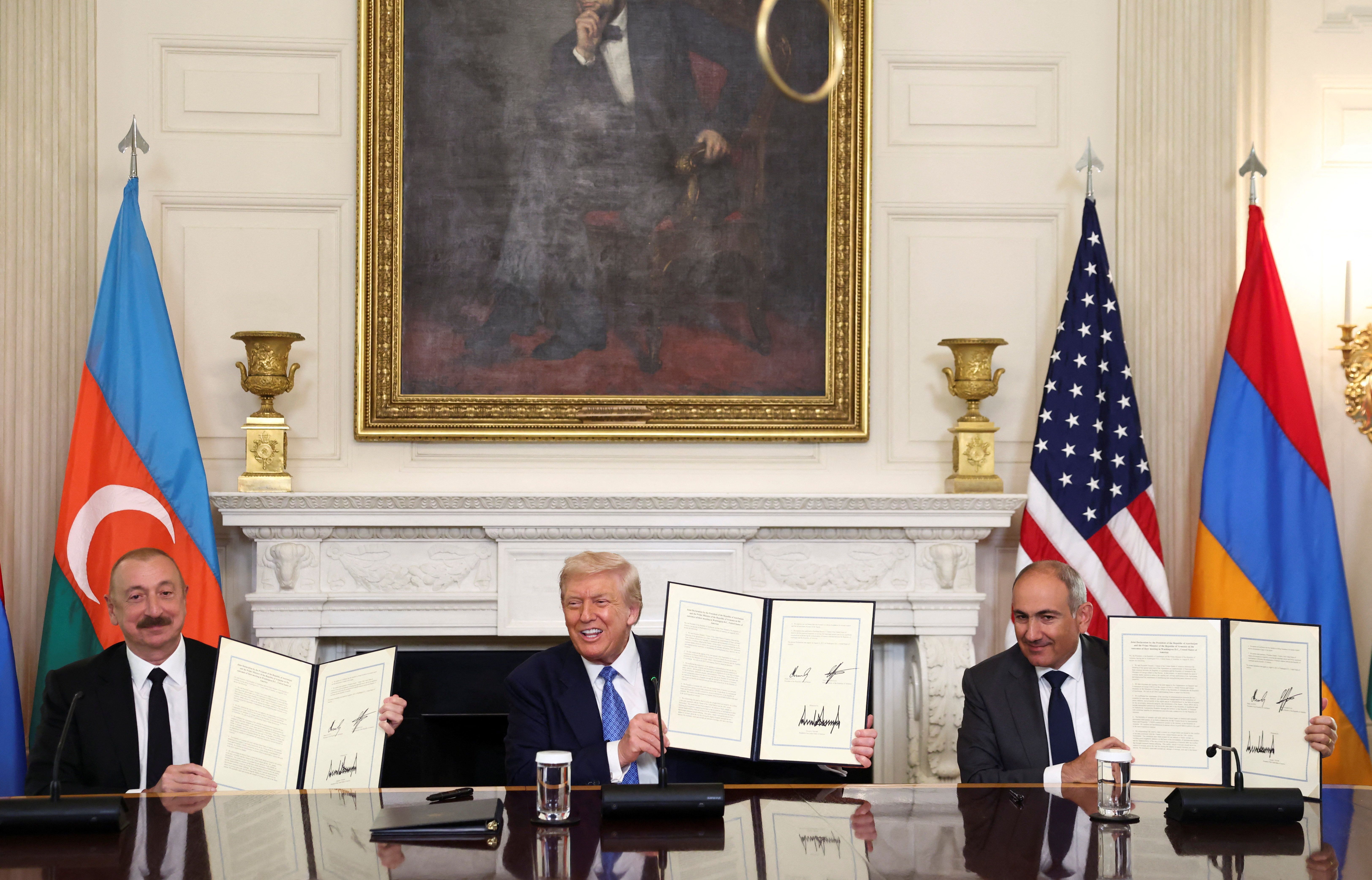 تهران درباره راه‌اندازی کریدور ترامپ در قفقاز ابراز نگرانی کرد