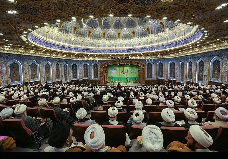 A conference held by the Society of Seminary Teachers of Qom in Qom, Iran. (File Photo)