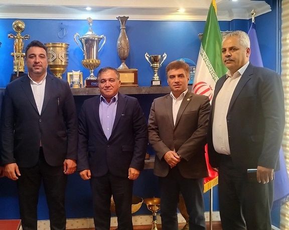 دیدار احسان حدادی با علی تاجرنیا در باشگاه استقلال برای تیمداری در دوومیدانی