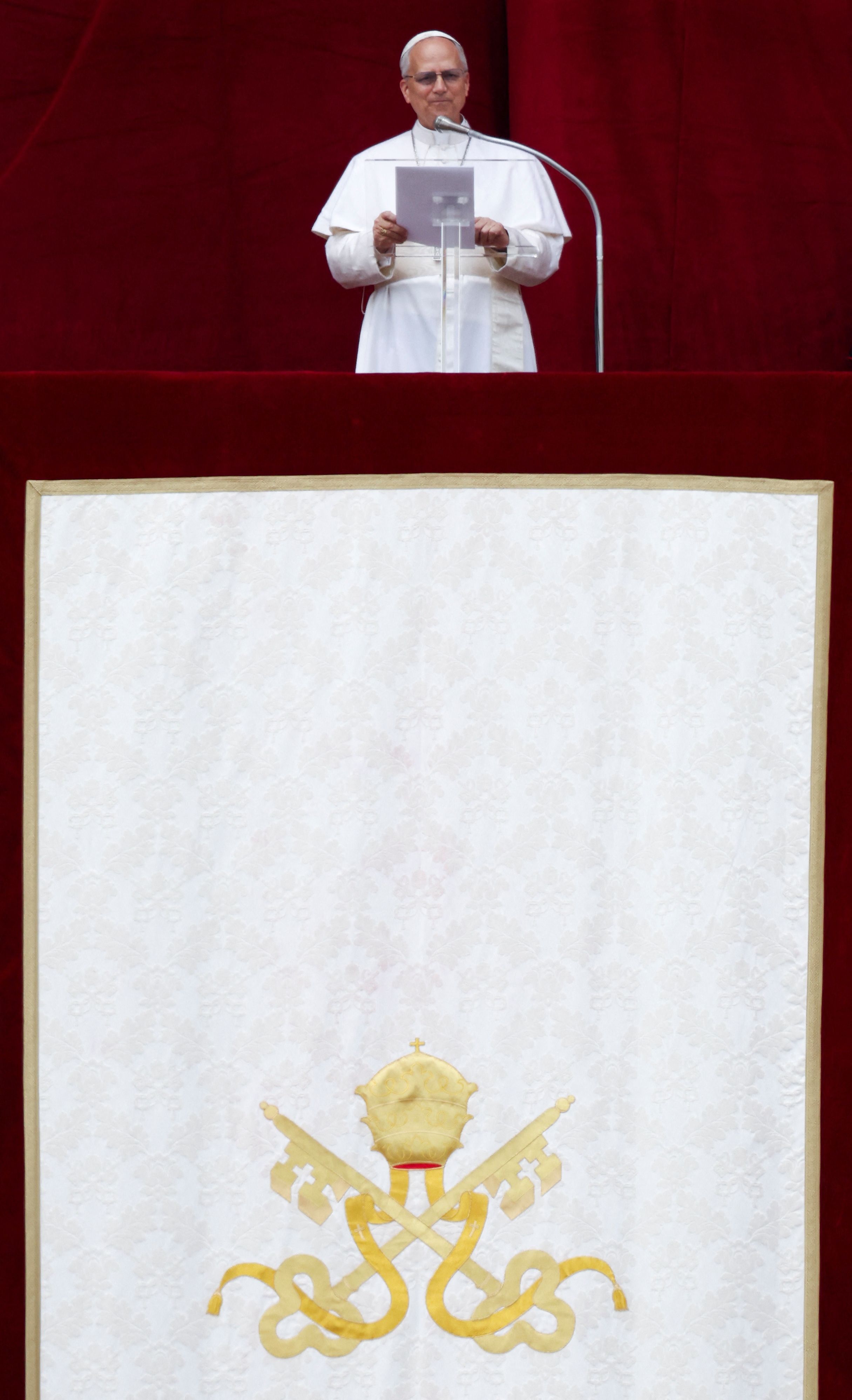 پاپ لئو چهاردهم در اولین پیام یکشنبه خود خواستار «نه به جنگ» شد