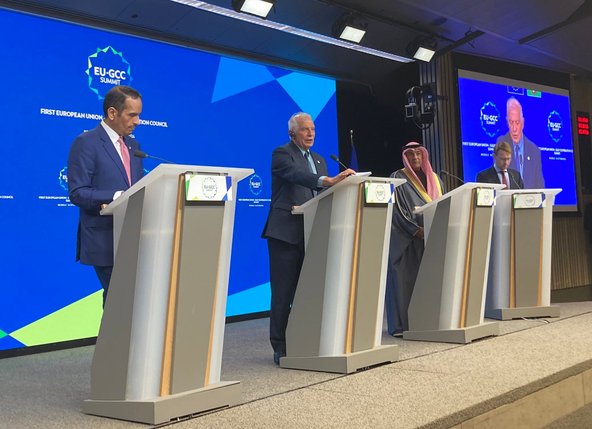 اتحادیه اروپا و شورای همکاری خلیج فارس: ایران به «اشغال جزایر سه‌گانه» پایان دهد