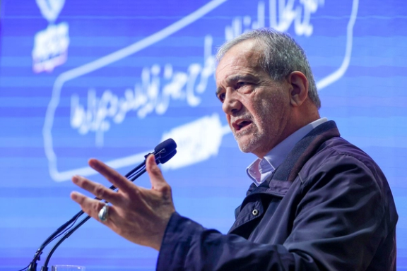 Iran's President Masoud Pezeshkian