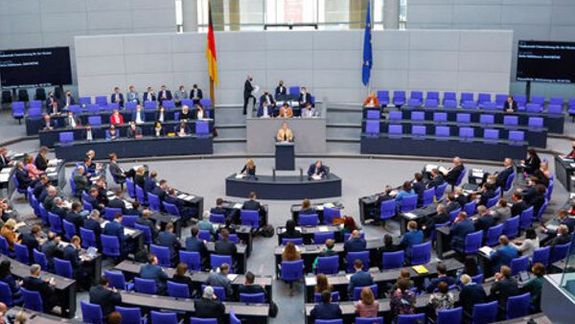 The German federal parliament Bundestag