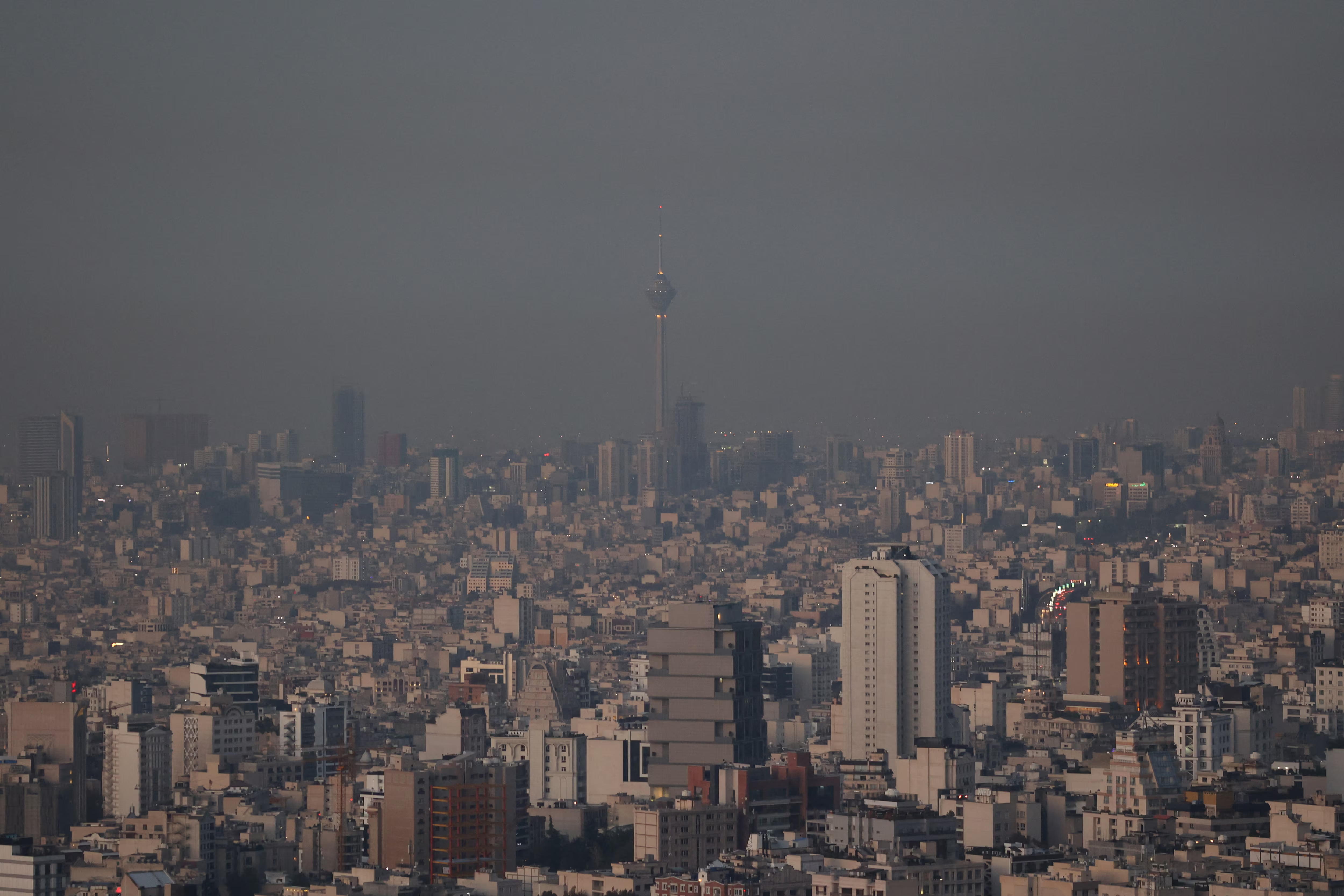 A general view of Tehran, October 26, 2024