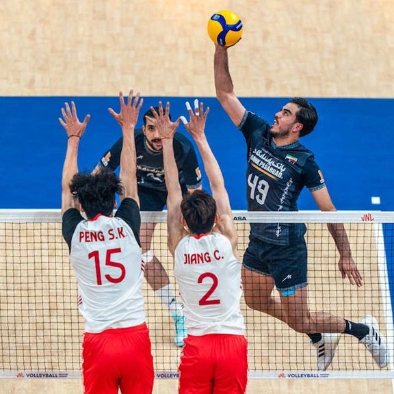 چین ۰-۳ ایران؛ پنجمین پیروزی تیم ملی والیبال در لیگ ملتها