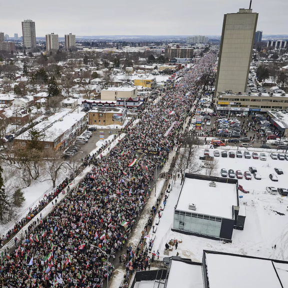 Over a million people rally worldwide in solidarity with Iran protests