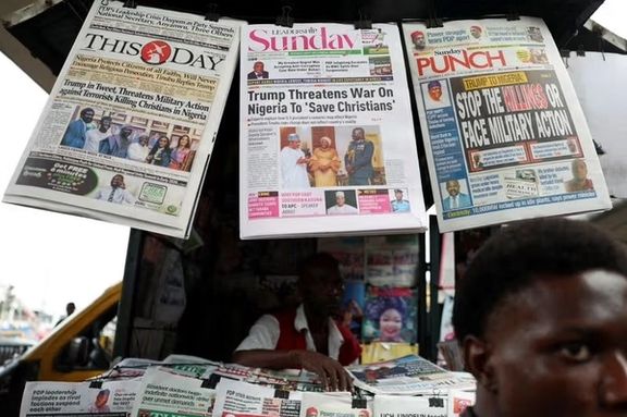 پس از تهدید ترامپ به مداخله، آمریکا پروازهای شناسایی را بر فراز نیجریه آغاز کرده است