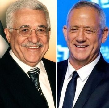 رییس تشکیلات خودگردان فلسطین در منزل وزیر دفاع اسرائیل با او دیدار کرد