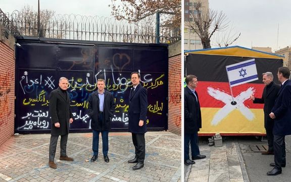 اعلام همبستگی سفیران بریتانیا، آلمان و فرانسه در تهران